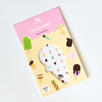 Ice-Cream Themed Nail Stickers