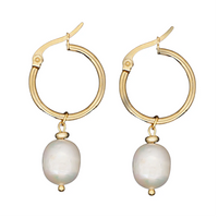 Freshwater Pearl Earrings Dangles