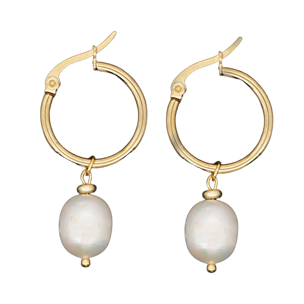 Freshwater Pearl Earrings Dangles