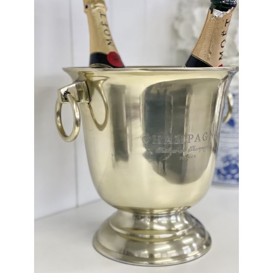 Champagne Bucket Footed Gold