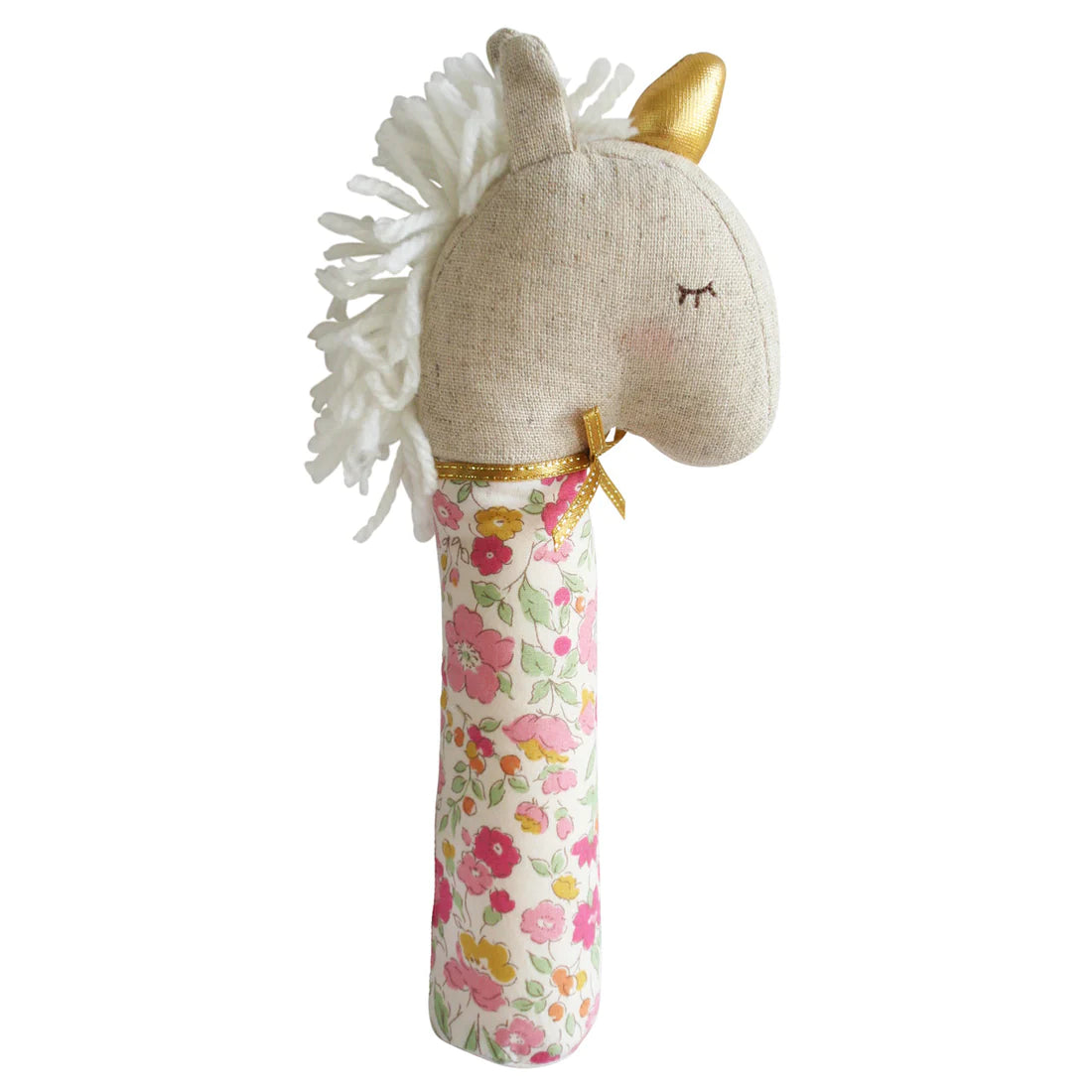 Yvette Unicorn Squeaker | Rose Garden