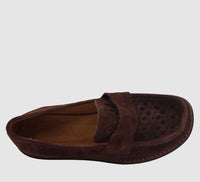 Jess Shoe | Brown Suede