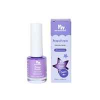 Poppy Purple Water-Based, Scratch off Nail Polish for Kids - 8.5ml