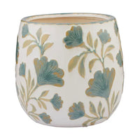 Anchal Ceramic Pot | Blue/Olive