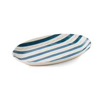 Piper Dark Blue Stripe Tableware