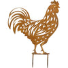 Garden Stake Rooster