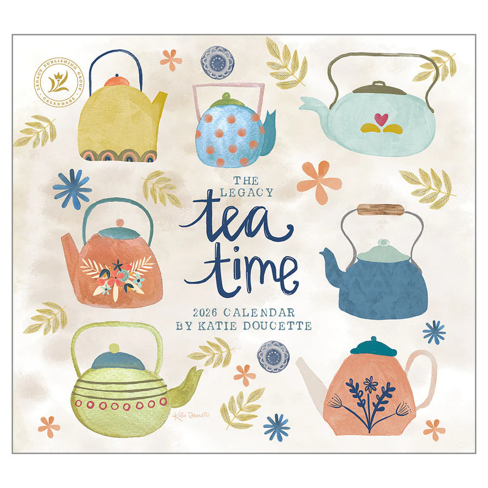 Tea Time 2026 | Wall Calendar
