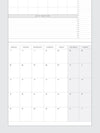 2026 Linen Planner & Calendar | Rose