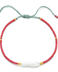 Pearl Essence Seed Bead Bracelet