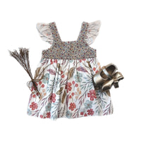 Baby Girls Hattie Dress | Fairyfloss Sunset