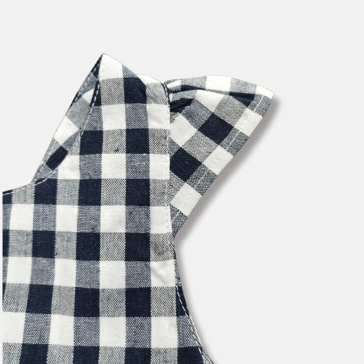 Baby Girls Lottie Dress | Navy Check