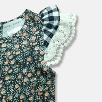 Baby Girls Knit Romper | Vintage Posy