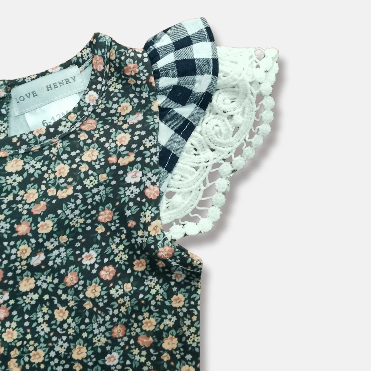 Baby Girls Knit Romper | Vintage Posy