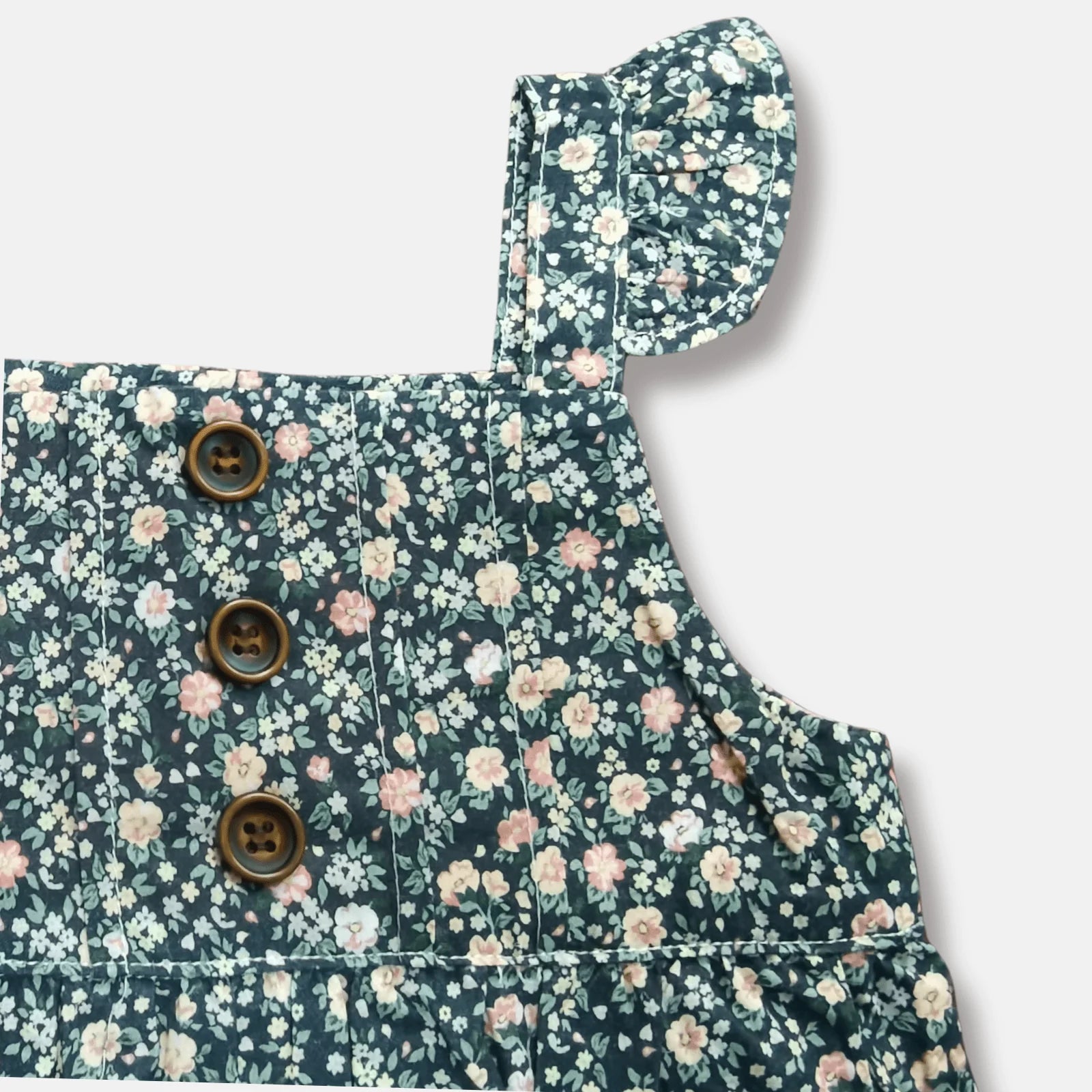 Baby Girls Freya Playsuit | Vintage Posy