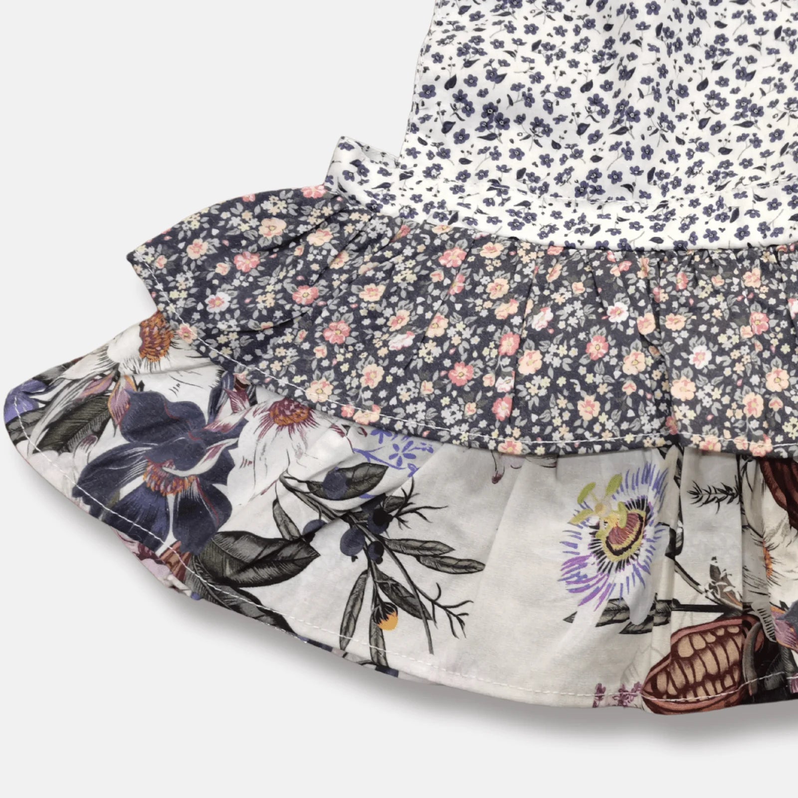 Baby Girls Frilly Playsuit | Meadow Florals