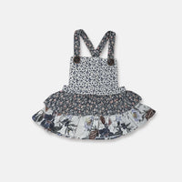 Baby Girls Frilly Playsuit | Meadow Florals