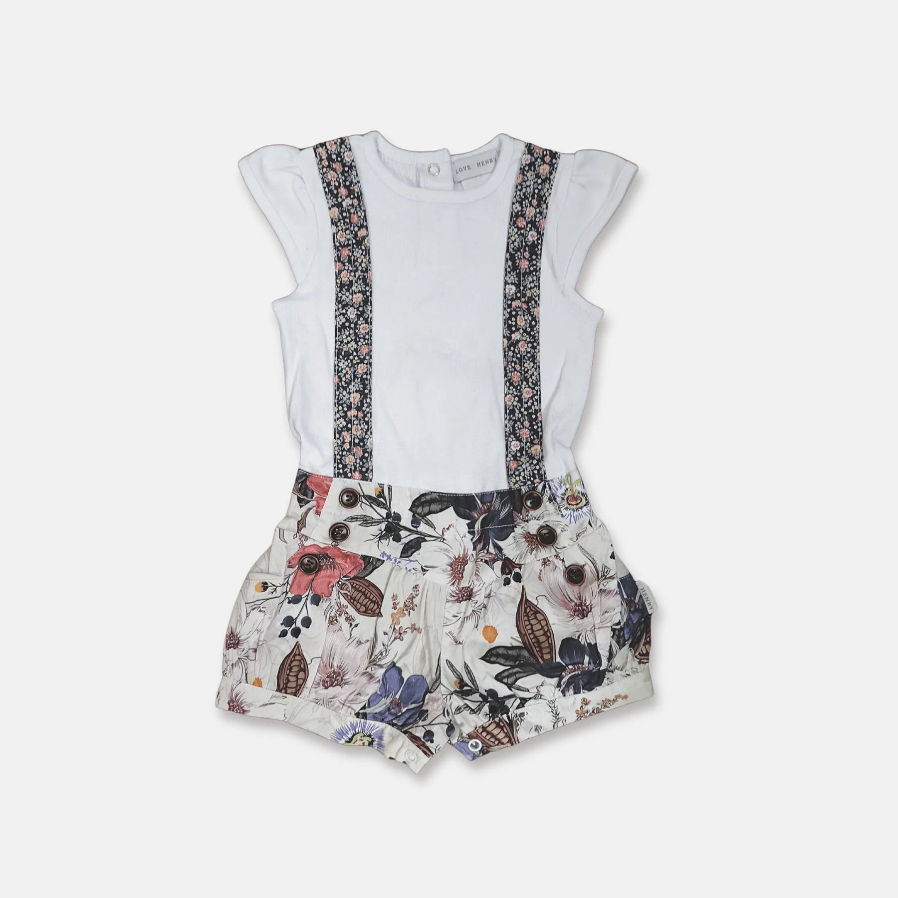 Baby Girls Lola Playsuit | Meadow Nights