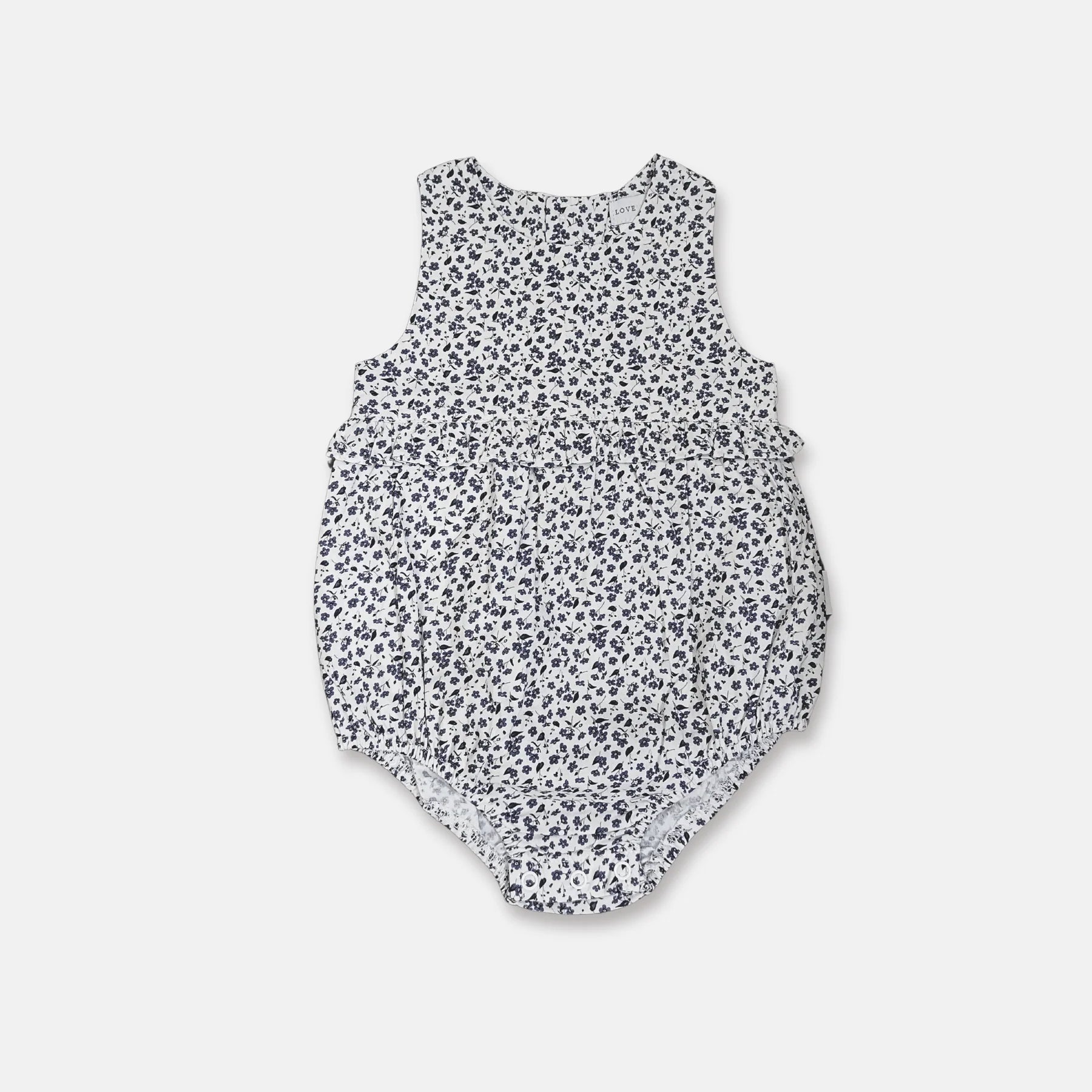 Baby Girls Nora Playsuit | Navy Daisy