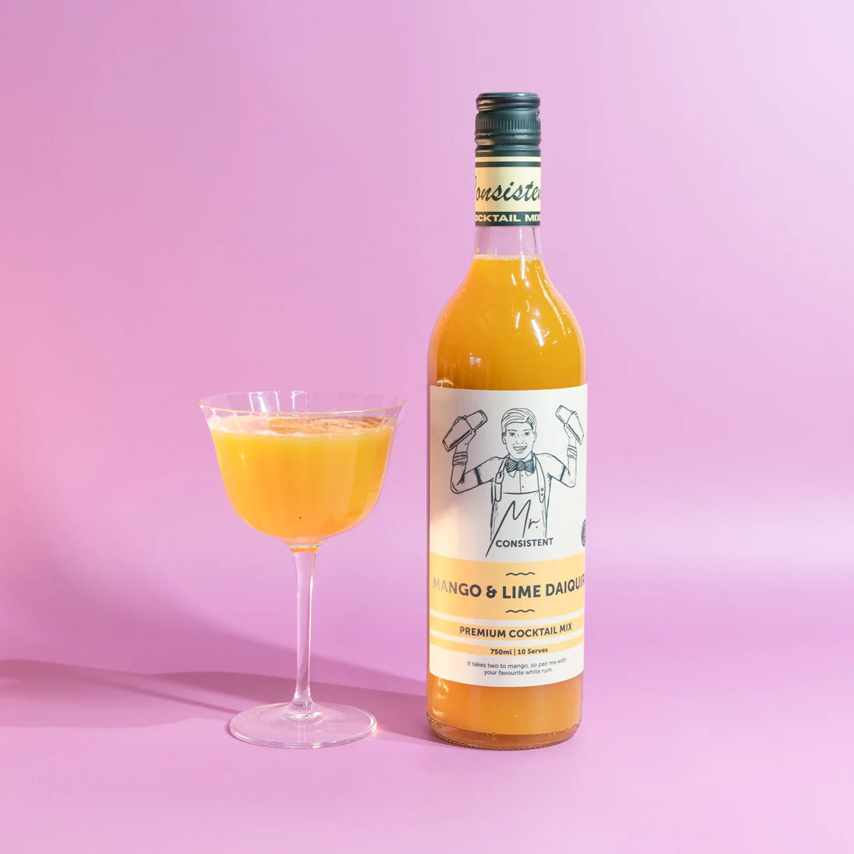 Mango & Lime Daiquiri Cocktail Mixer | 750 ml