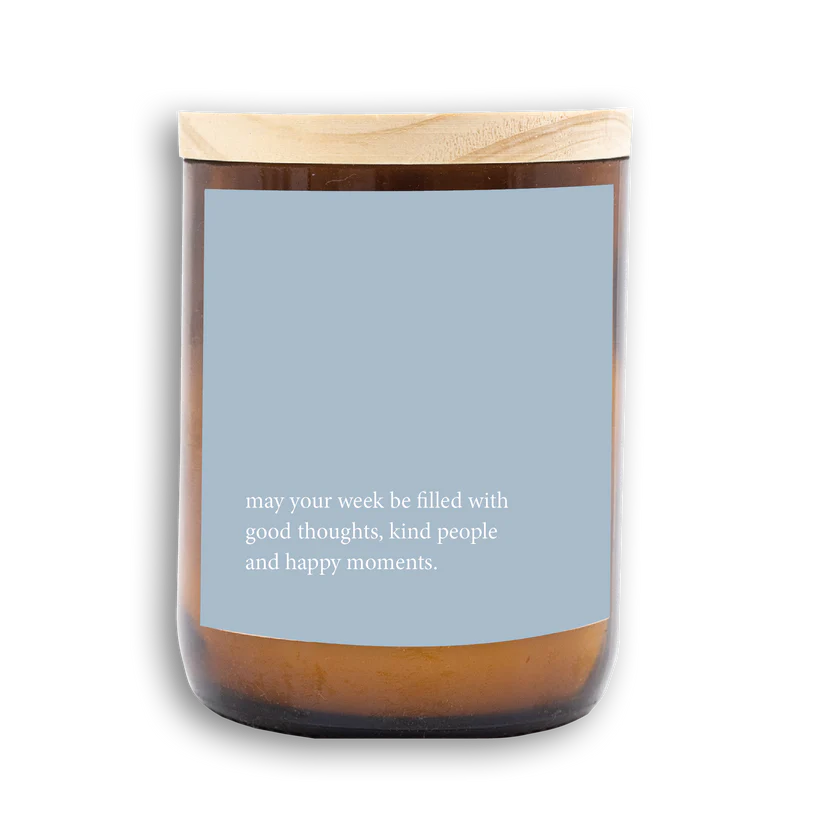 Heartfelt Quote Candle | Good, Kind, Happy
