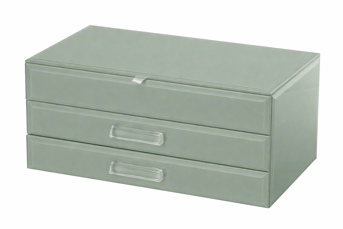 Gabriella Medium Glass Jewellery Box