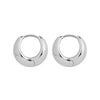 La Muse Huggie Earring | Sterling Silver