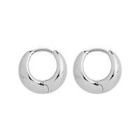 La Muse Huggie Earring | Sterling Silver