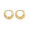 La Muse Huggie Earring | Yellow Gold