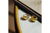 La Muse Huggie Earring | Yellow Gold