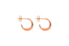 La Muse Stud Earrings | Rose Gold