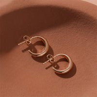 La Muse Stud Earrings | Rose Gold