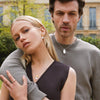 Labyrinthe Tow-Tone Earrings