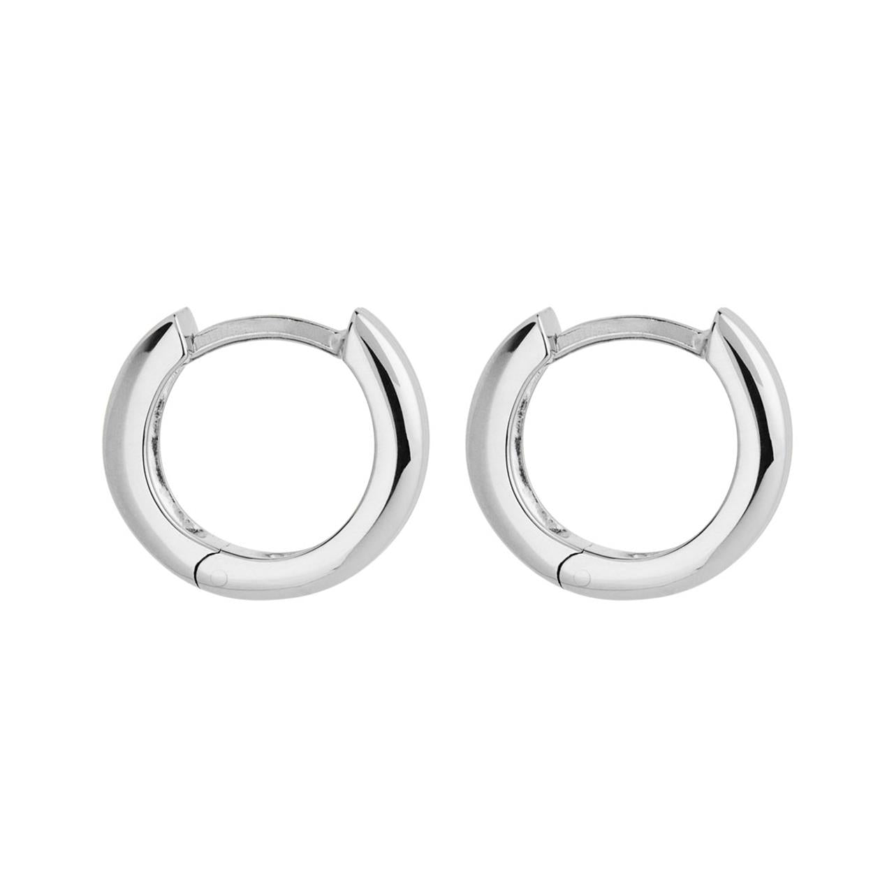 Carrousel Huggie Earrings | Sterling Silver
