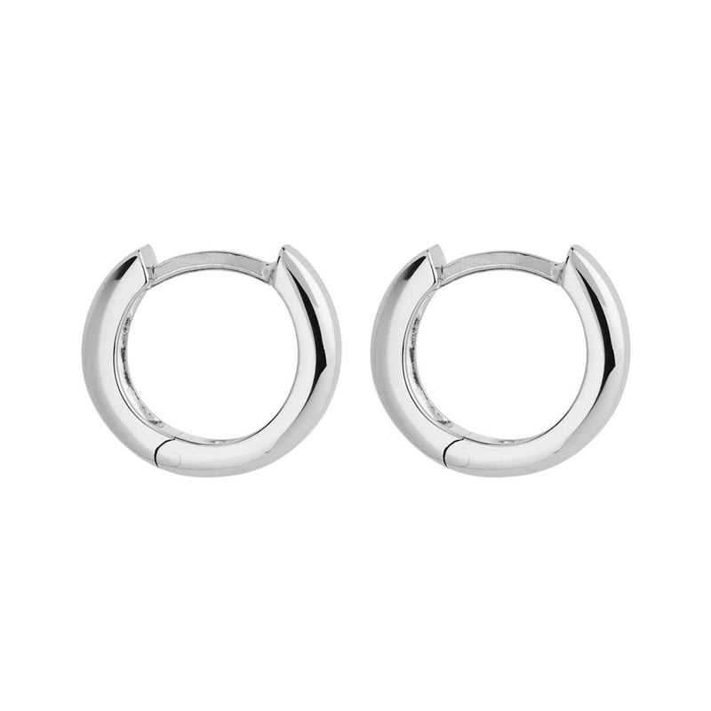 Carrousel Huggie Earrings | Sterling Silver