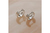 Carrousel Huggie Earrings | Sterling Silver