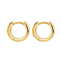 Carrousel Huggie Earrings | Yellow Gold