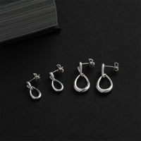 Vivante Drops Grande Earrings | Sterling Silver