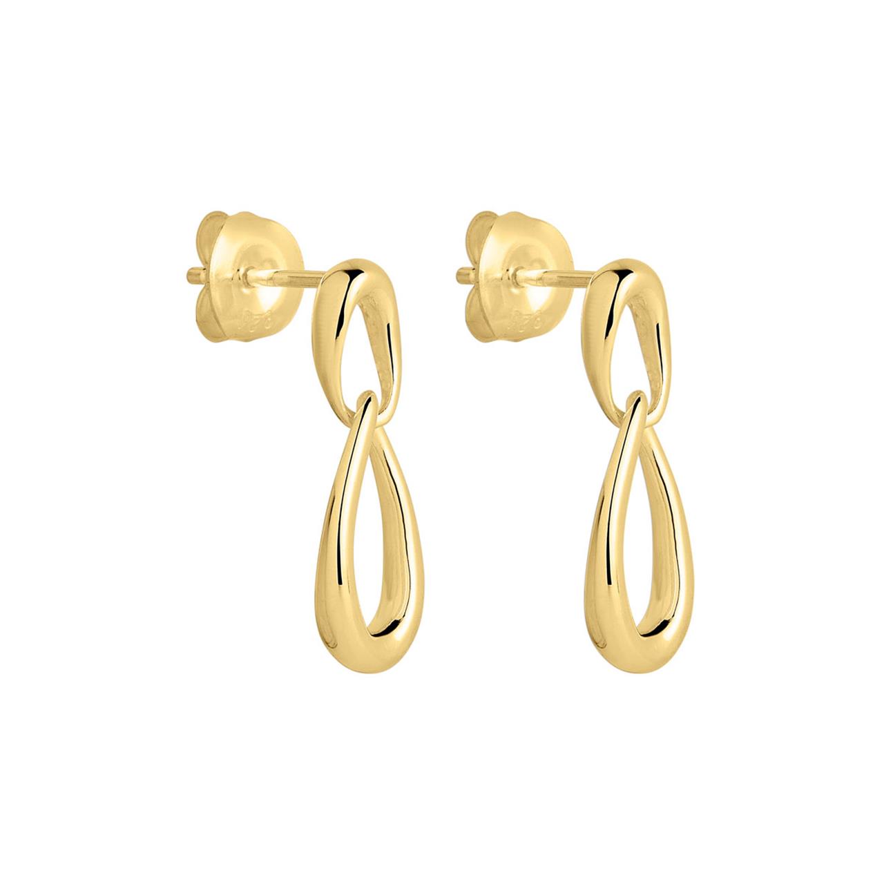 Vivante Petite Earrings | Yellow Gold
