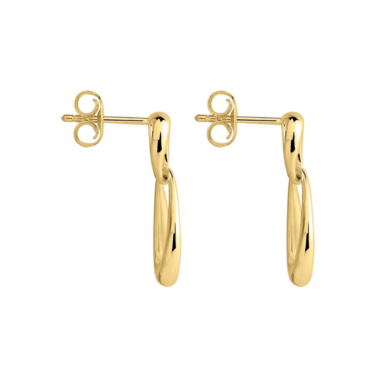 Vivante Petite Earrings | Yellow Gold
