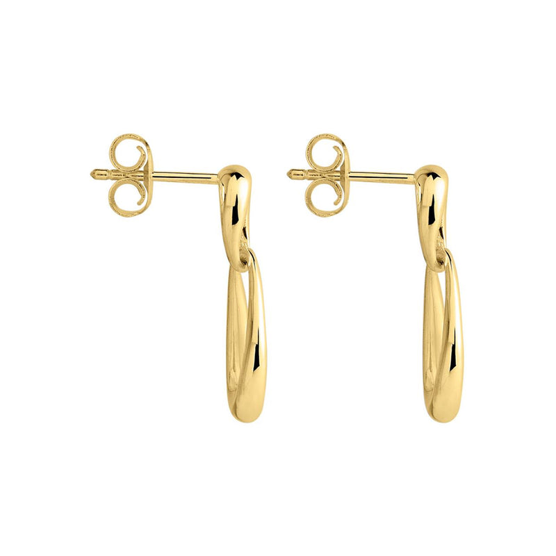 Vivante Petite Earrings | Yellow Gold