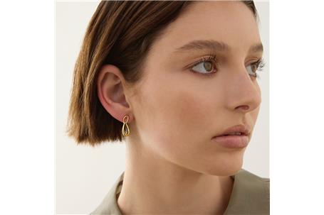 Vivante Petite Earrings | Yellow Gold