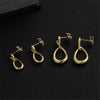 Vivante Petite Earrings | Yellow Gold