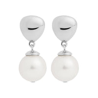 Islander Silver Pearl Earring