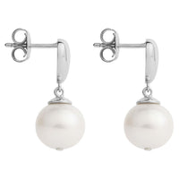 Islander Silver Pearl Earring