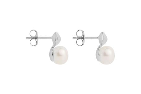 Mirage Silver Pearl Earring