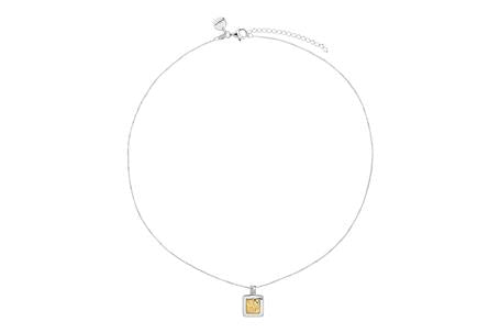 Oasis Two-Tone Pendant Necklace