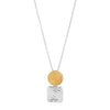Labyrinthe Two-Tone Necklace