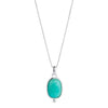 Fleur Amazonite Necklace | Sterling Silver