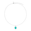 Fleur Amazonite Necklace | Sterling Silver