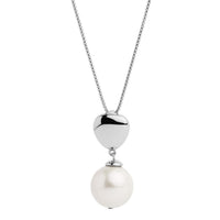 Islander Silver Pearl Necklace